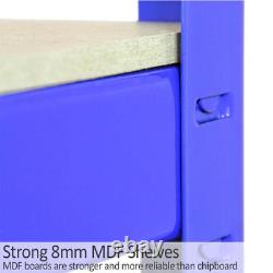 3 Garage Shelves Shelving Racking Boltless Heavy Duty Storage Free Connectors