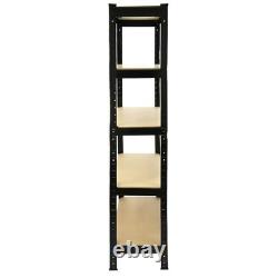 3 Garage Shelving Racking Heavy Duty Steel Boltless Warehouse Unit 5 Tier 75cm