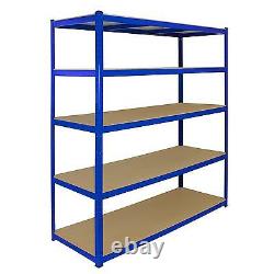 3 Garage Shelving Units 5 Tier Shelf Racking Heavy Duty Storage Boltless Shelves