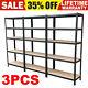 3 Pack Heavy Duty Garage Racking Storage Shelving Units Thicken Shelves 5 Tier