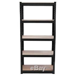 3 Pack Heavy Duty Garage Racking Storage Shelving Units Thicken Shelves 5 Tier
