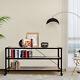3 Tier Heavy Duty Mobile Bookcase Shelf Display Storage Shelving Unit Stand New