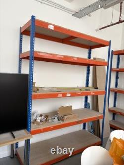 3 X Heavy Duty Large Rapid Racking Shelves