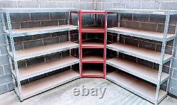 3 x Heavy Duty industrial 5- Tier shelving unit 300kg each shelve capacity