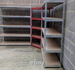 3 x Heavy Duty industrial 5- Tier shelving unit 300kg each shelve capacity