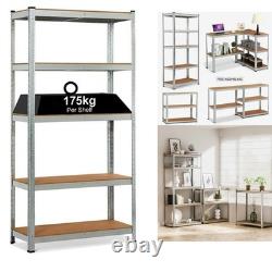 3 x Metal Racking Bays Freestanding/Garage Shelving/Heavy Duty Storage Rack