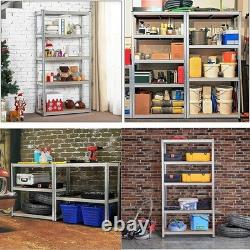 3 x Metal Racking Bays Freestanding/Garage Shelving/Heavy Duty Storage Rack