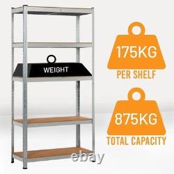 3 x Metal Racking Bays Freestanding/Garage Shelving/Heavy Duty Storage Rack