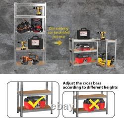 3 x Metal Racking Bays Freestanding/Garage Shelving/Heavy Duty Storage Rack
