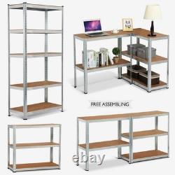 3 x Metal Racking Bays Freestanding/Garage Shelving/Heavy Duty Storage Rack
