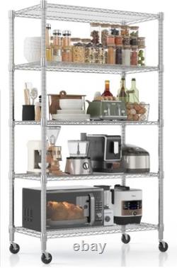 4/5/6 Tier Racking Shelf Heavy Duty Garage Shelving Storage Shelves Unit Organis