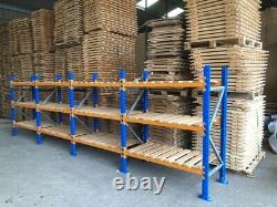 4 Bays Industrial Shelving Pallet Racking by VPM Racking Super Heavy Duty