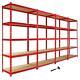 4 Garage Shelves Shelving 5 Tier Unit Racking Boltless Heavy Duty Storage Shelf