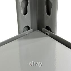 4 Tier Adjustable Metal Shelving Unit Heavy Duty Storage Rack Garage Warehouse