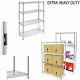4 Tier Chrome Wire Shelving Kits Heavy Duty Storage Height Is 6ft