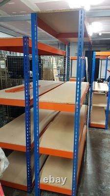 4 Tier Heavy Duty Storage Shelf Racking 184 x 47 x 200cm 4 Tier Heavy Duty Storage Shelf Racking 184 x 47 x 200cm