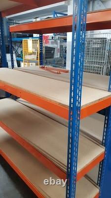 4 Tier Heavy Duty Storage Shelf Racking 184 x 47 x 200cm