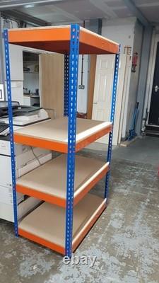 4 Tier Heavy Duty Storage Shelf Racking 90x60x180cm
