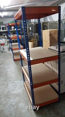 4 Tier Heavy Duty Storage Shelf Racking 90x60x180cm