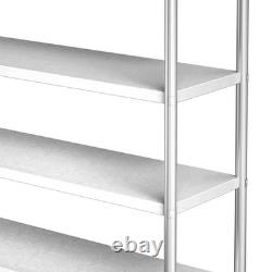 4 Tiers Racking Shelf Heavy Duty Garage Shelving Storage Shelves Unit 180x150cm 4 Tiers Racking Shelf Heavy Duty Garage Shelving Storage Shelves Unit 180x150cm