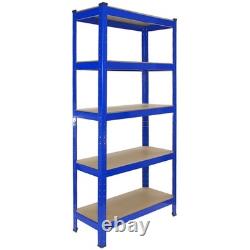 4 x Garage Shelves Shelving Unit Racking Boltless Heavy Duty Storage Shelf 75cm