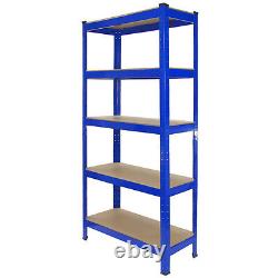 4 x Garage Shelves Shelving Unit Racking Boltless Heavy Duty Storage Shelf 75cm