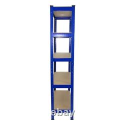 4 x Garage Shelves Shelving Unit Racking Boltless Heavy Duty Storage Shelf 75cm