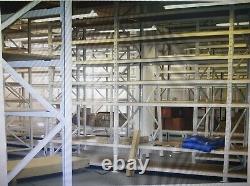 4m heigh 1m depth 2.4m wide heavy duty steel racking shelving units 15 available