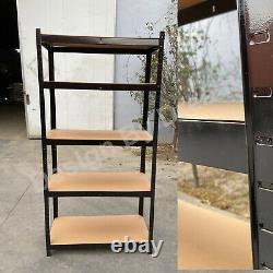 4x Garage Shed 5 Tier Racking Storage Shelving Units Boltless No Bolts 180 Large