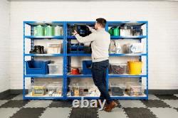 5Tier Heavy Duty Garage Shelving Unit 3Bay 200kg UDL Shel 1000kg Per Bay