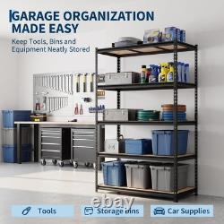 5Tier Racking Shelf Heavy Duty Garage Shelving Storage Shelves Unit 12261183cm