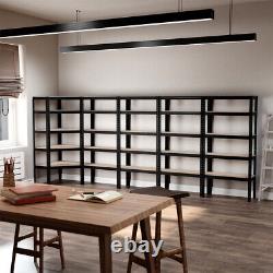 5 Bay Corner Racking/Shelving 5 Tier Heavy Duty Garage Warehouse Storage Racks