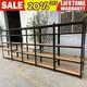 5 Set Unit Heavy Duty Boltless Metal Shelving Shelves Storage Shelf Garage Home