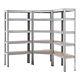 5 Tier Garage Shelving Storage Kit 1 X Boltless Corner Shelf & 2 X Straight Kits