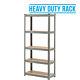 5 Tier Heavy-duty Boltless Racking Shelving Storage Garage Shelves Grey