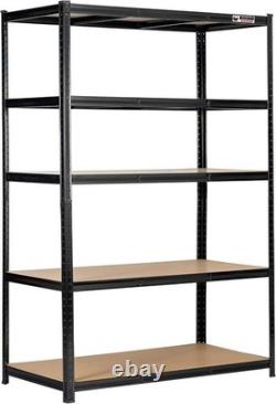 5 Tier Heavy Duty Garage Shelving Unit 200kg Per Shelf 1000kg Total