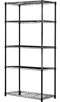 5 Tier Heavy Duty Steel Garage Shelving Storage Unit