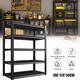 5 Tier Metal Shelving Unit Storage Racking Shelves Garage Warehouse Shed Uk