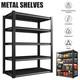 5 Tier Metal Shelving Unit Storage Racking Shelves Garage Warehouse Shed Update