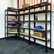 5 Tier Racking Heavy Duty Garage Shelving Storage Shelves Boltless Steel Unit