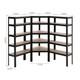 5 Tier Racking Heavy Duty Garage Shelving Storage Shelves Boltless Steel Unit