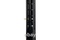 6 Bays 180 x 90 x 30cm Black Five tier shelving units (1000kg Load Capacity)