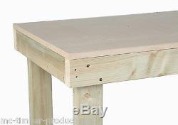 6ft Mdf Top Workbench With 2 Shelves -heavy Duty-fre Delivery