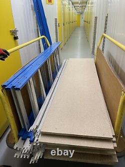 6ft Metal Racking with Shelves Heavy Duty. Collection At Big Yellow Watford