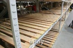 6x Extra Large Heavy Duty Racking Shelving Bays Apex Longspan Warehouse Storage