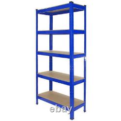 75cm Wide Racking Garage Storage Shelving Heavy Duty 5 Tier Shelf Unit 75cm x