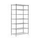 7 Tier Chrome Wire Shelving Unit H1800 X D450mm