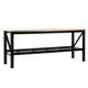 90 Heavy Duty Work Bench 228 94 61 Cm Workstation Table With Lower Shelf