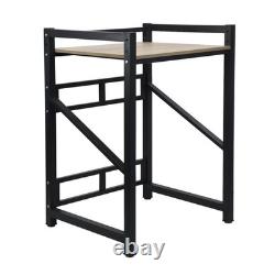 Adjustable Heavy Duty Iron Standing Storage, Washer Dryer Stacking Rack Stand