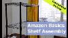 Amazonbasics Shelf Assembly 5 Shelves Heavy Duty Rack